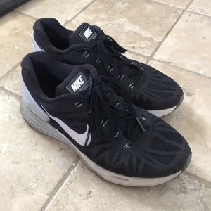 Black Nike Lunarglide 6 Size 8